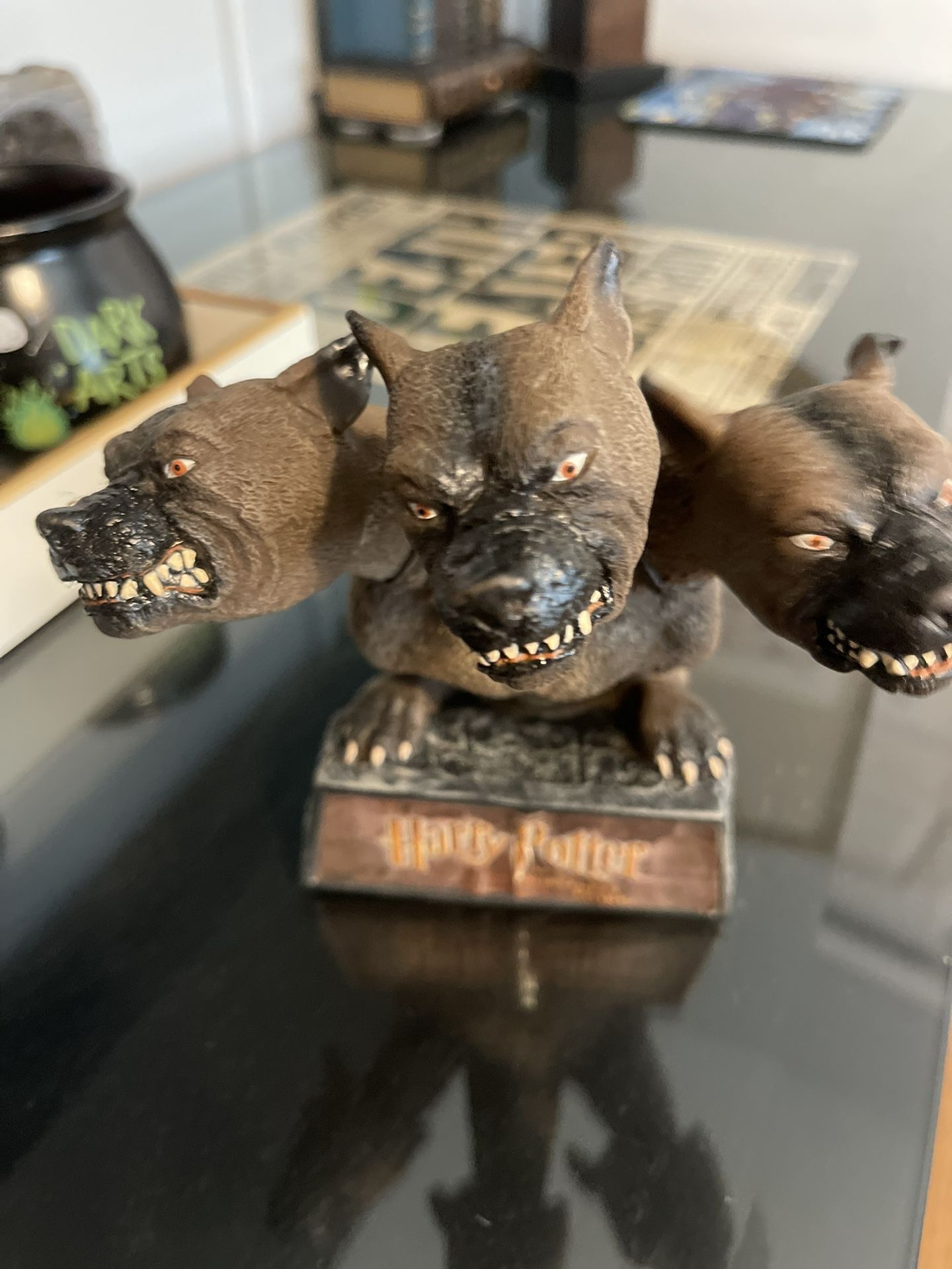Harry Potter Three-Headed Bobble Head Dogs- $5 Each