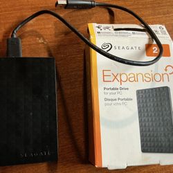 Seagate 2TB Expansion Portable Drive