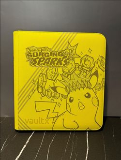 Surging Sparks Custom Vault X Binder