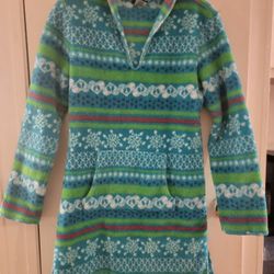 Joe Boxer Y2K Fleece Pullover Dress Size Medium