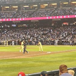 2 tickets Dbacks / Boston Redsox + Flo Rida concert 9/5. 6 rows from the field