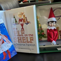 Girl Elf  On The Shelf And Skirt