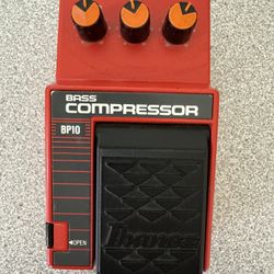 Vintage Ibanez BP10 Bass Compressor Pedal