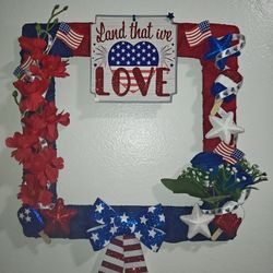 Stars And Stripes Wreath