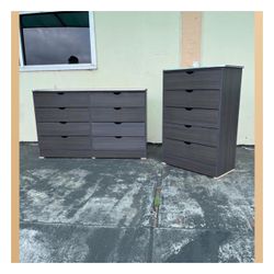 5 and 8 drawers dresser / Five and eight drawers dresser