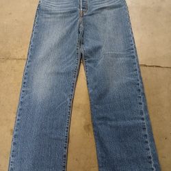 NWTags -- Levi Ribcage Straight Ankle Jean - 30x29