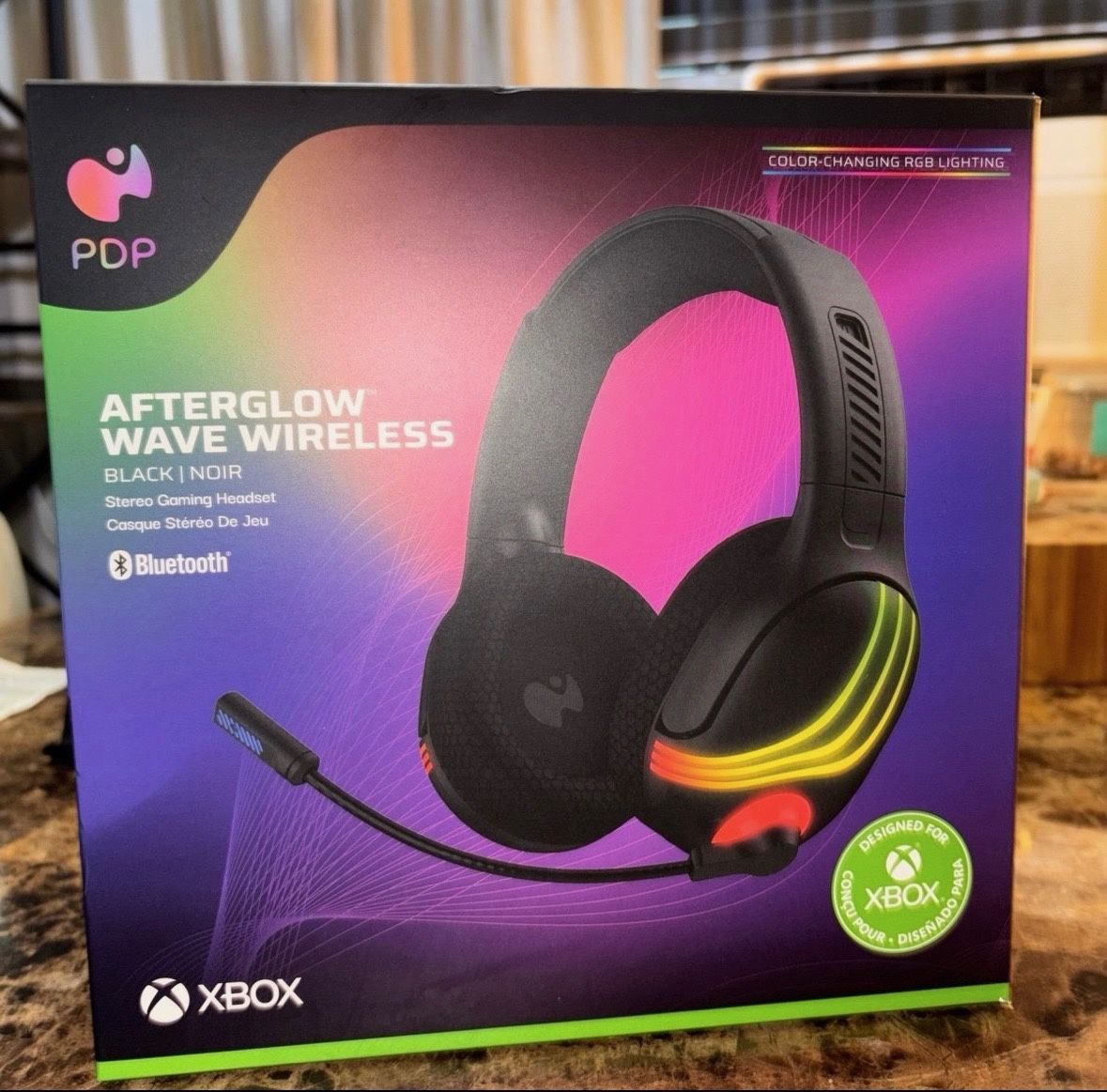 PDP Afterglow Wave Wireless Headset with Mic for Xbox Series X|S, Windows 10/11