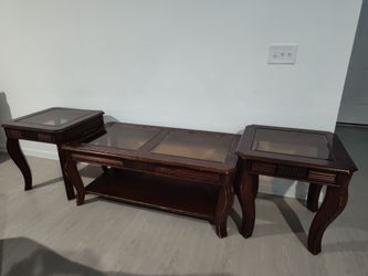 Center Table and side coffee tables