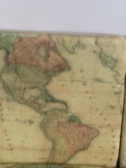 Old World Map Coasters