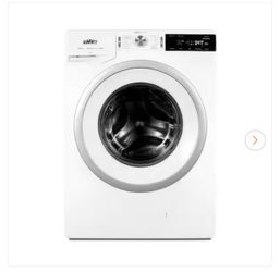24 in. 2.3 cu.ft. 240-Volt Stackable in White Front Loading Washing Machine