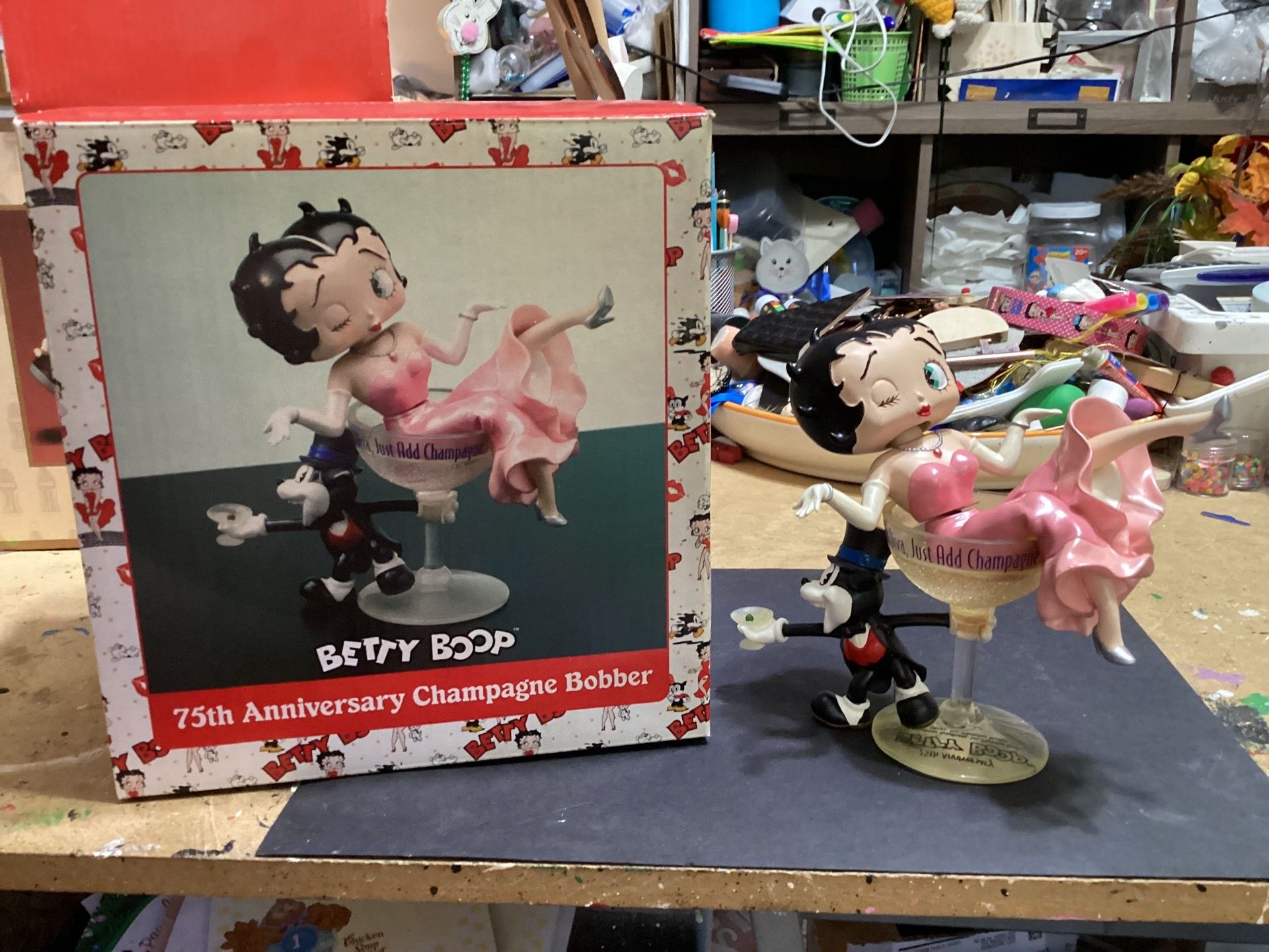 Vintage Betty Boop 75th Anniversary Bobber