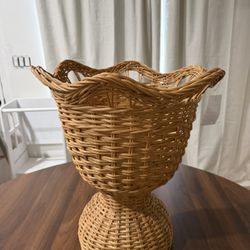 Rattan Vase 