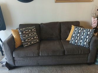 Brown couch