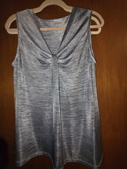 Ladies Petite Large Twist Front Top