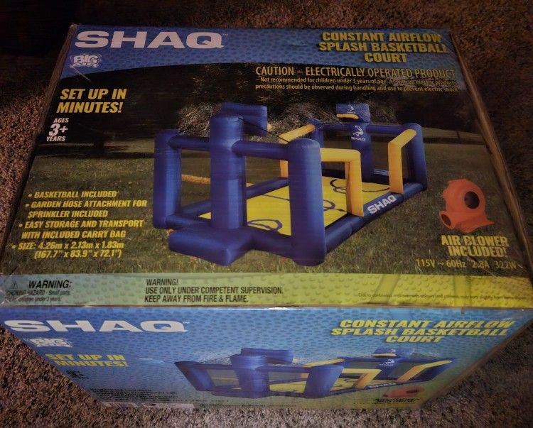 Shaq Constant Airflow Splash Basketball Court ~》$150