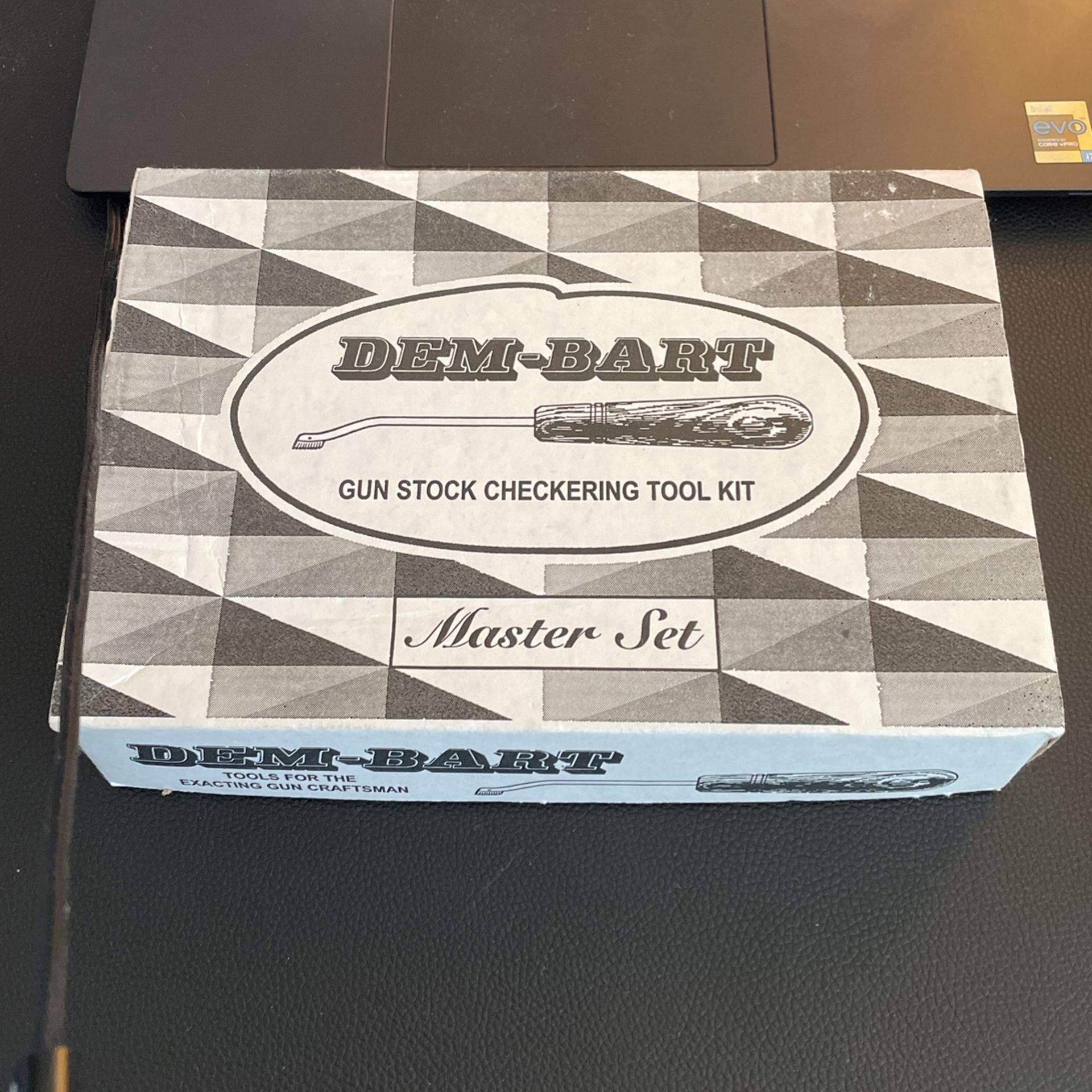 Gun Stock Checkering Master Tool Set- DEM-BART