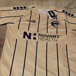 Charlotte Independence Men's LG 2025 AUTOGRAPHED JERSEY