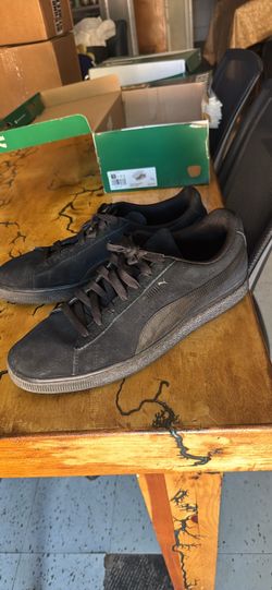 Black puma size 12men