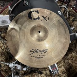 Stagg CXCR 18” Crash-Ride Cymbal - Hand Made 