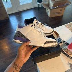 2022 Air Jordan 3 Retro 'Dark Iris'