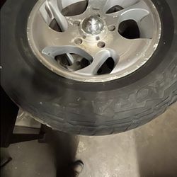 Set Of Truck Tires And Mag Rims