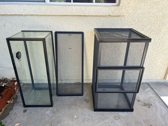 Two Reptile Tanks