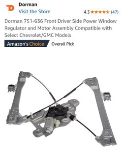 2012 to 17 Chevrolet Equinox GMC Terrain front window regulator driver side