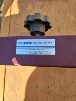 Benchmark Shooting Rest