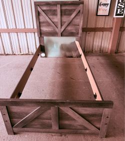 Twin bed mattress included