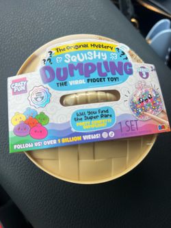 Squishy dumpling sealed