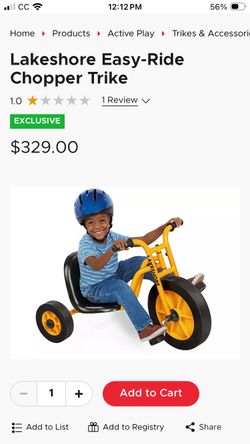 Lakeshore Trike For 3-7 Years Old