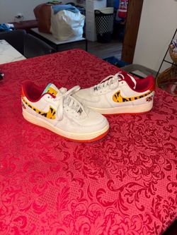 Nike Air Force 1 Low Tiger Print Sneakers