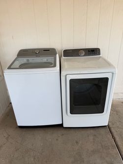 Samsung Top Load Washer and Dryer Set