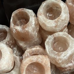 Himalayan Sea Salt Tea Light Holders 