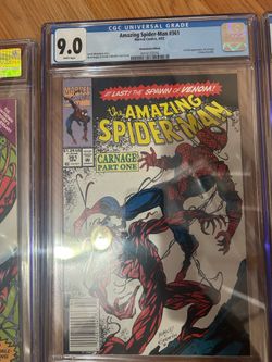 Amazing Spider-Man #361#362 and #363