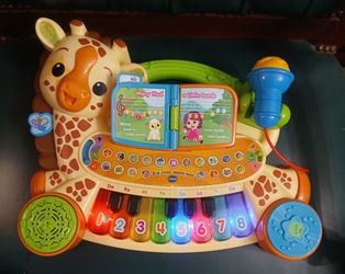 VTECH ZOO JAMZ GIRAFFE PIANO TODDLER MUSICAL LEARNING TOY