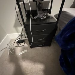 Night Stand With Changing LED Lights