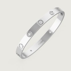  Premium High Quality Titanium Steel Stainless Love Bracelet With ScrewDriver