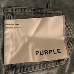 purple jeans blue