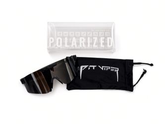 BRAND NEW   PIT VIPER BLACK ON BLACK SUNGLASSES WITH CASE AND BLACK DUST CASE
