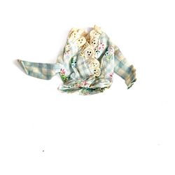 Blue Gingham Check Shirt from Vintage 1973 Mattel “Best Buy #8621”