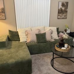 Green Boneless Cloud Couch 