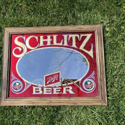 Schlitz Bar Mirror 