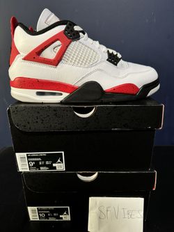 Jordan 4 Red Cement Size 9.5 & 10. New