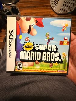 Super Mario bros Nintendo ds video game