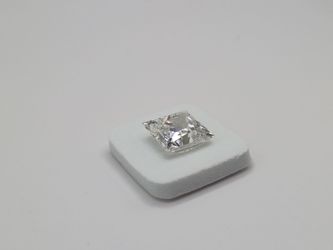 Certified 5.08 Carat Princess Cut Lab Diamond