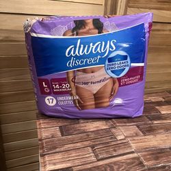 Always Discreet Underwear
