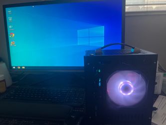 1440P gaming Mini ITX PC  with RGB Fan
