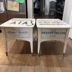 Coastal End Tables