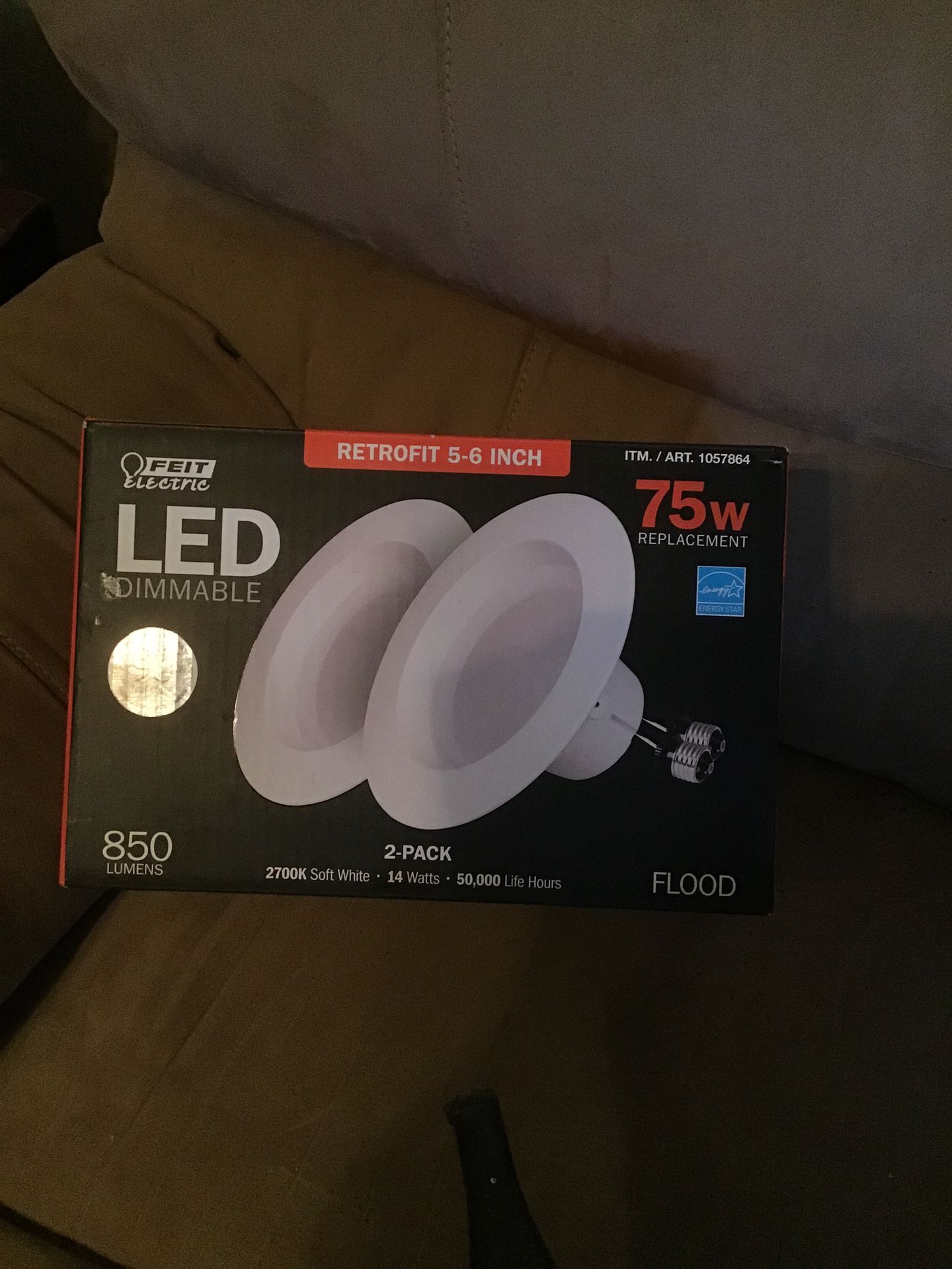 Fit electric LED dim bale lights